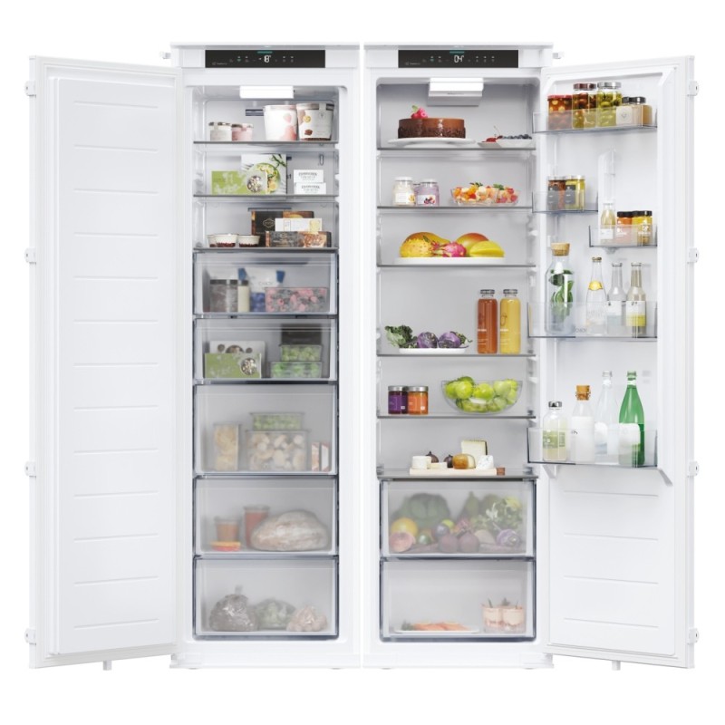 Frig 1p INT Candy CML5518EVWL, Integrabl