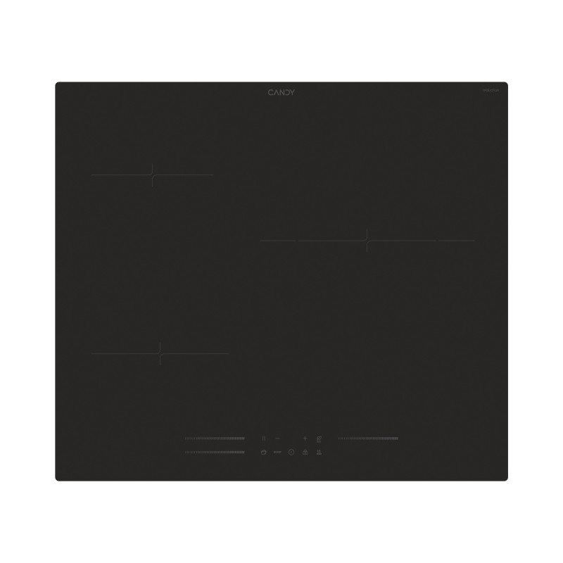 Inducción Candy CI633MCBB 3 zonas Cristal negro