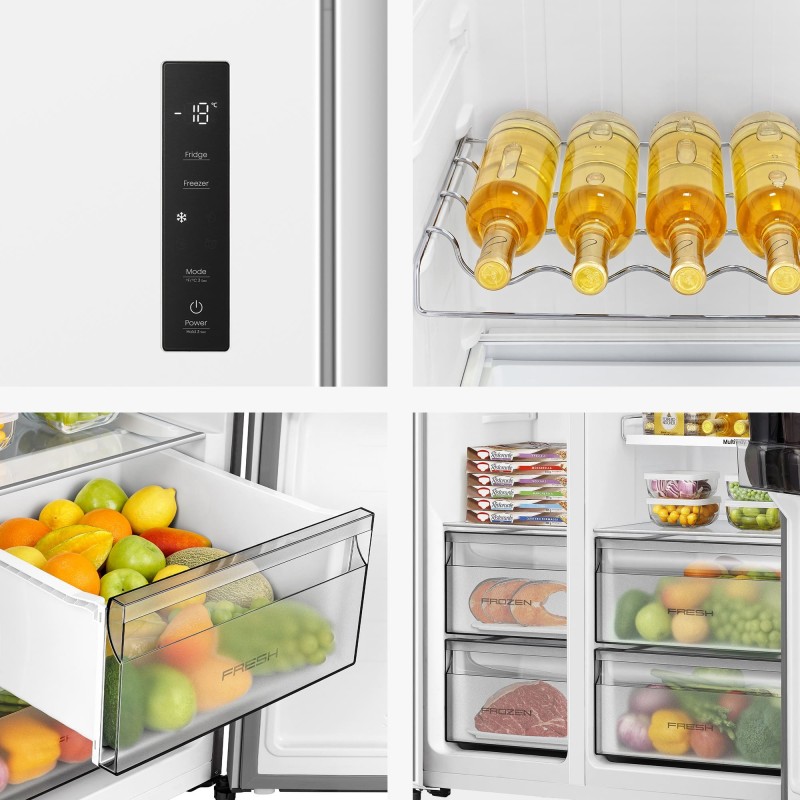 Americano Hisense RS3P538NEWE, Libre Ins