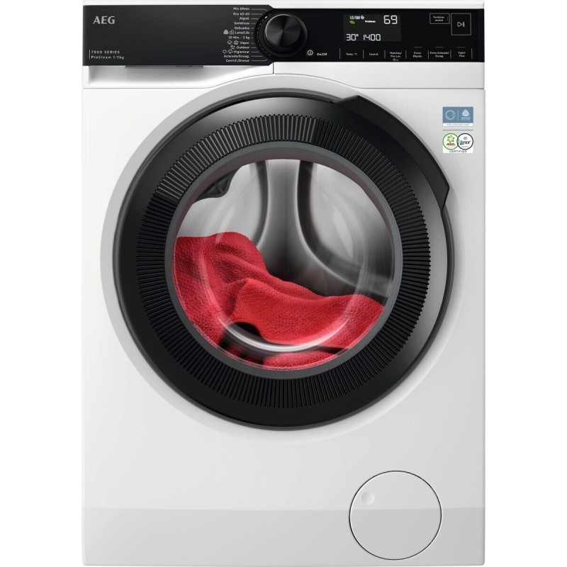 Lavadora AEG LFSR7304L4B, ProSteam, Prec