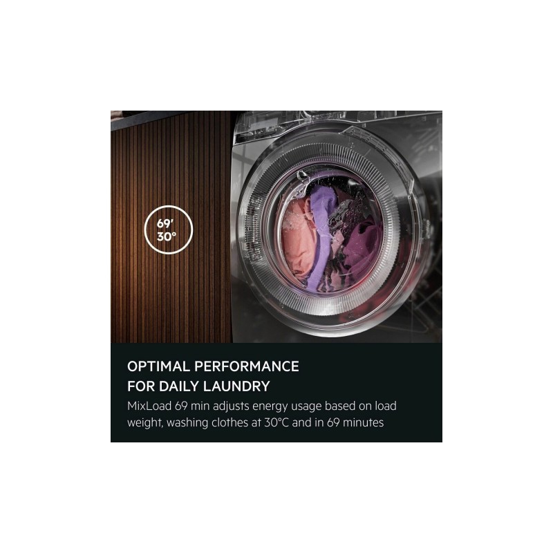Lavadora AEG LFSR7304L4B, ProSteam, Prec