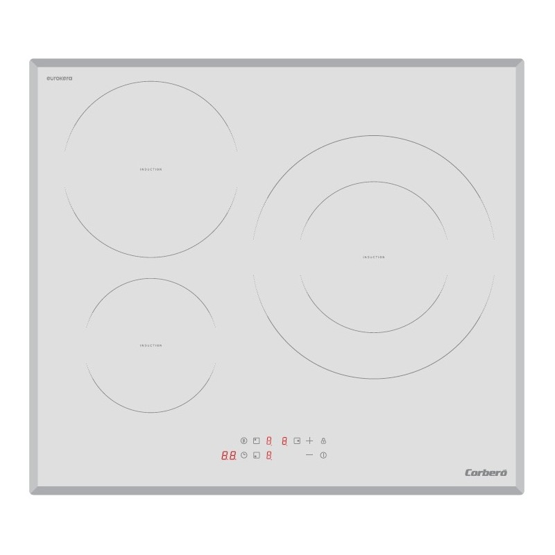 Induccion Corbero CCIM3720W, 3 Zonas, Po