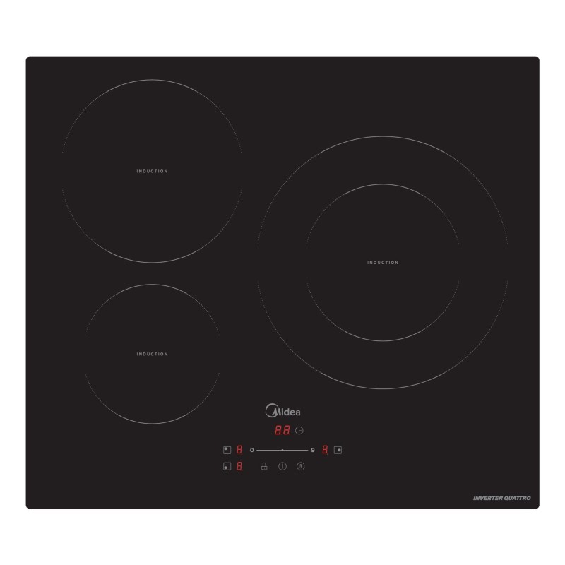 Induccion Midea MIH740T278K0, 60 cm, 3 Z