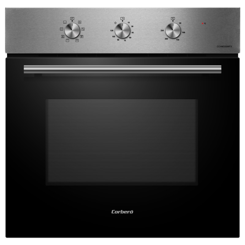 Horno Corbero CCHM350MFX, 65L, Cristal N