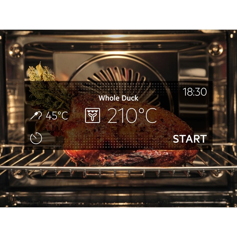Horno AEG TE7PB63ZAB, MealAssist, 71 Lit
