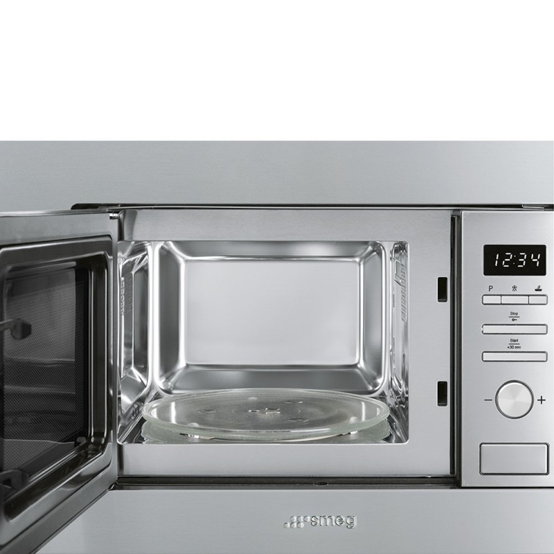 Microondas Smeg FMI020X, con grill, Esté