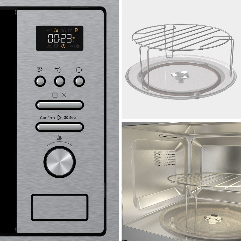 Microondas Hisense BIM320G41X , Integrac