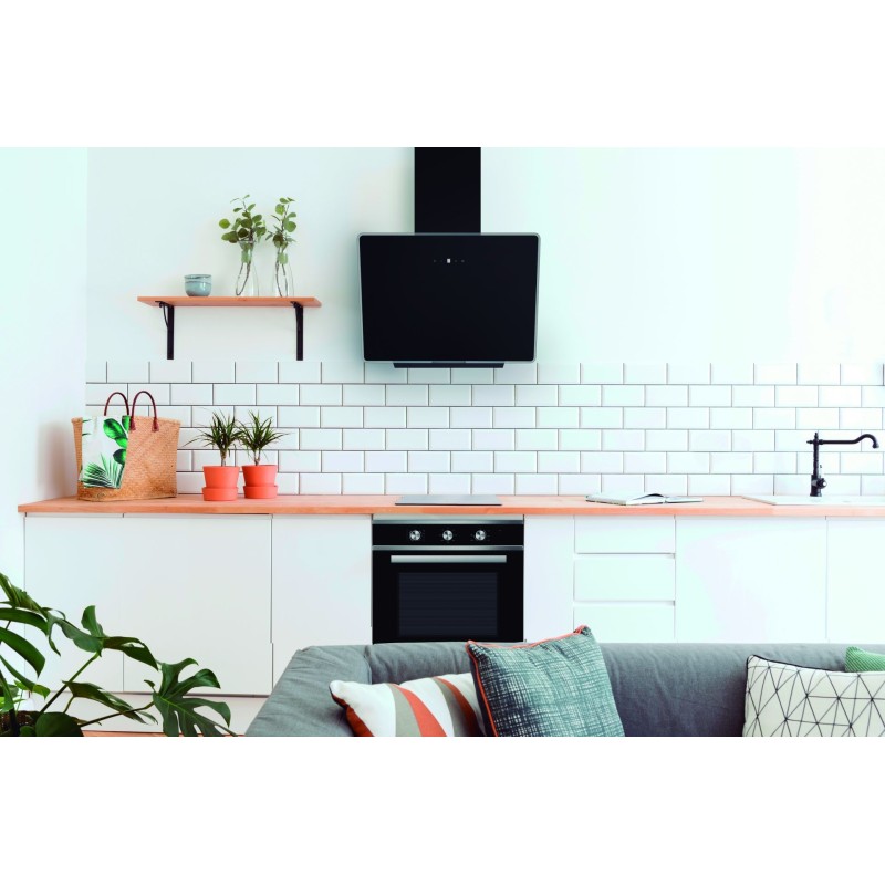 Campana Midea MH90A3200BES, Mural Inclin