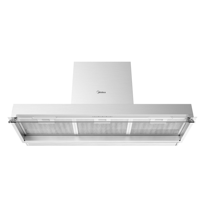 Campana Midea MH90M02EM24SB, Integrada, 