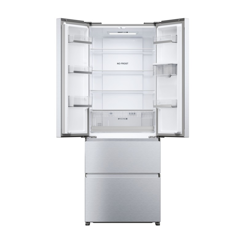 Combi Haier HFR5719EWMG, 3D French Door,