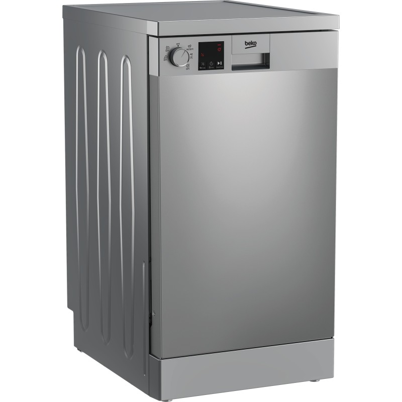 Lavavajillas Beko DVS05024X,  Inox, E, 1