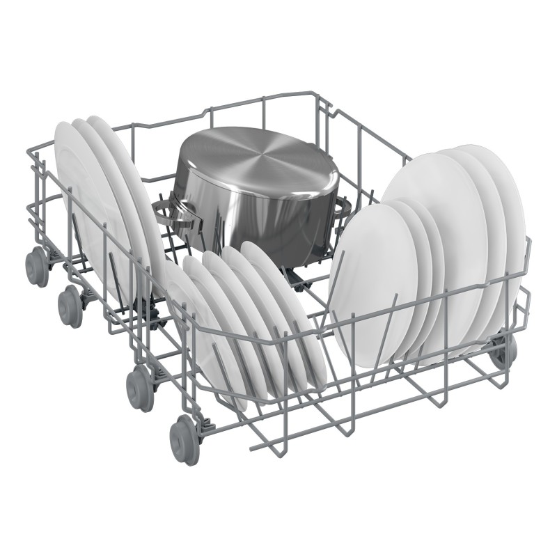 Lavavajillas Beko DVS05024X,  Inox, E, 1