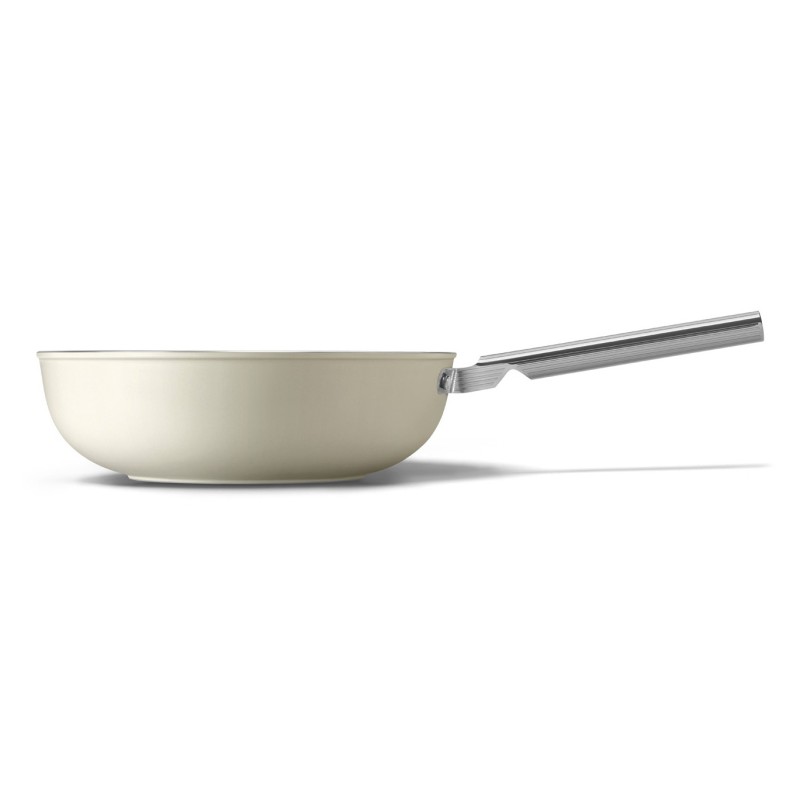 Menaje Smeg WOF3002CRM, Wok 30 cm, Negro
