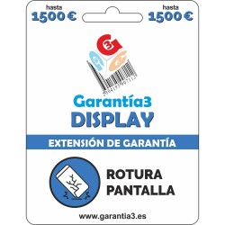 GARANTÍA3 DISPLAY reparacion exclusiva de pantalla