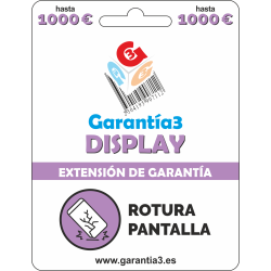 GARANTÍA3 DISPLAY reparacion exclusiva de pantalla