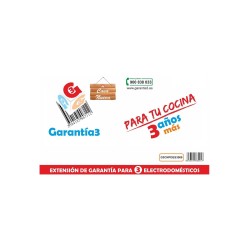GARANTÍA3 CASA NUEVA para 3 Electrodomestícos