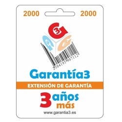 Extension de garantia G3ES2000,