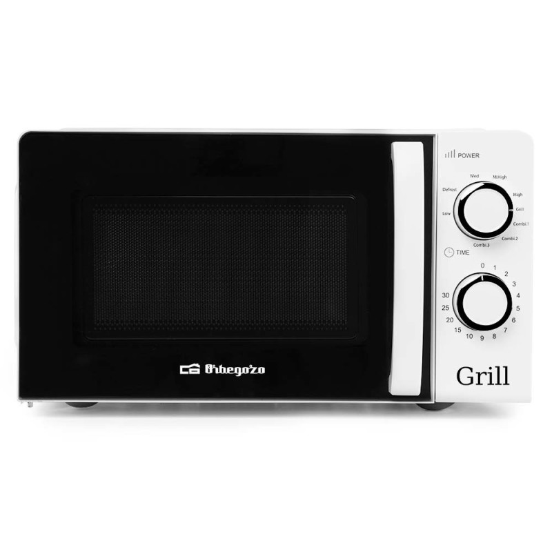 Orbegozo MIG 2130 microondas Encimera Microondas con grill 20 L 700 W Blanco