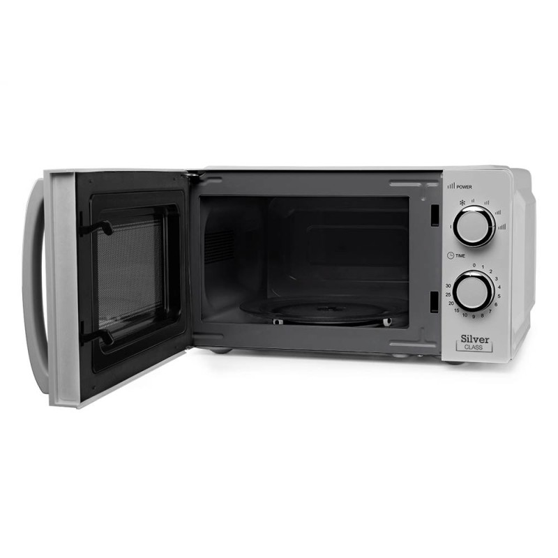 Orbegozo MI 2118 Encimera Solo microondas 20 L 700 W Negro, Acero inoxidable
