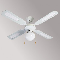 Ventilador techo FM VTCLASSIC105B, blanc