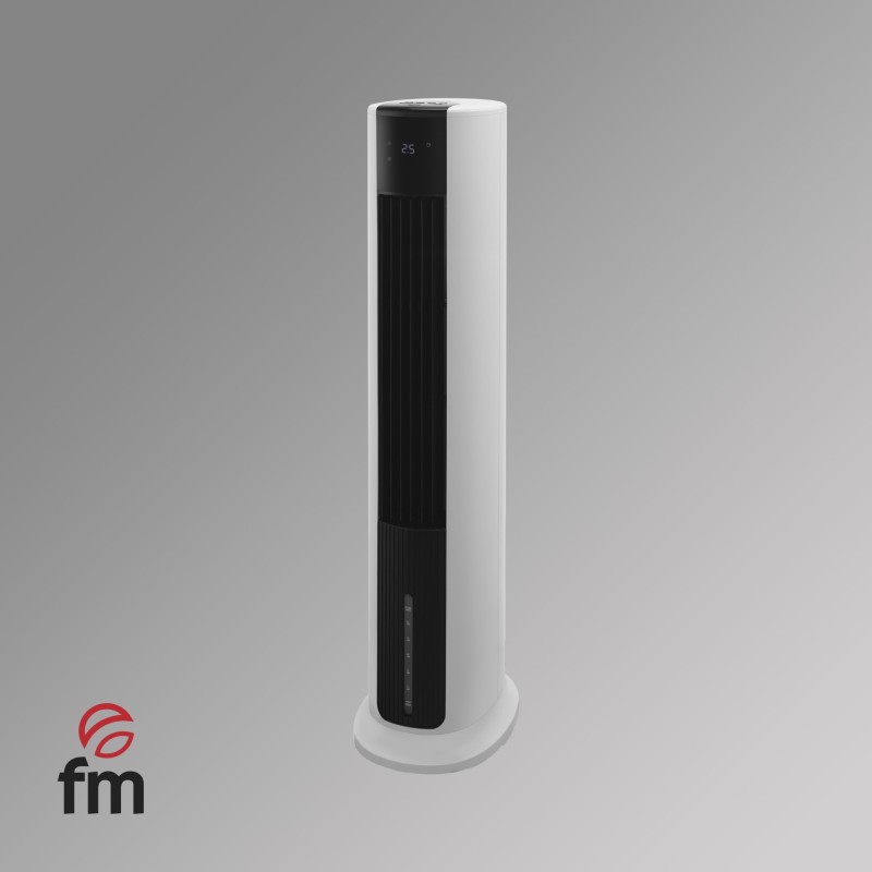 FM Calefacción CL-HC aire acondicionado portátil 7 L 65 W Negro, Blanco