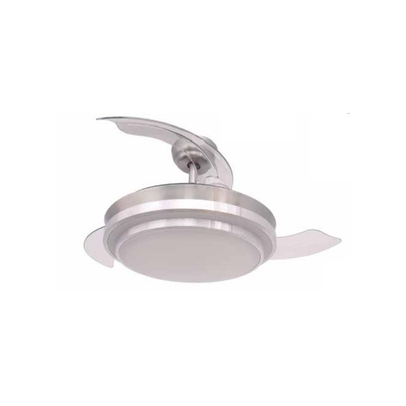 FM Calefacción VT-SENZA PLUS ventilador Acero inoxidable, Blanco