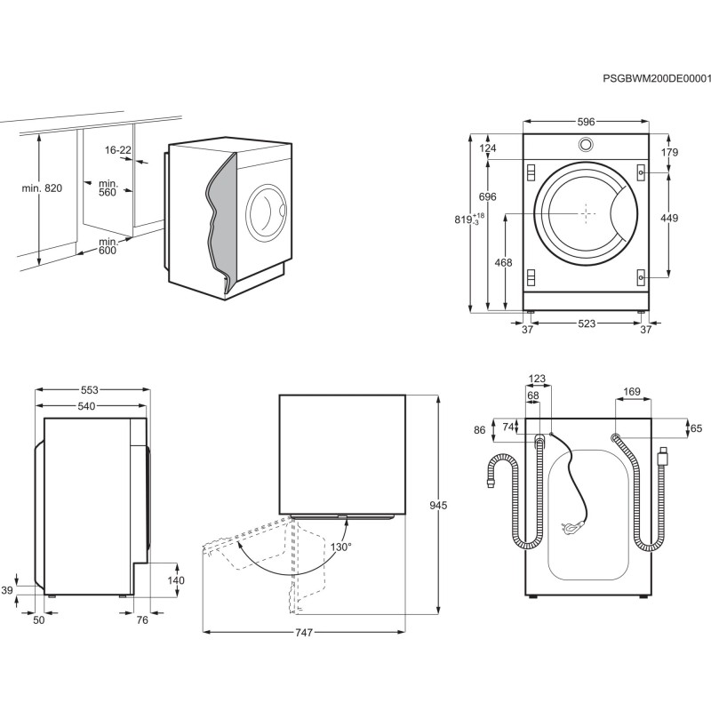 Lavad INT Electrolux EN7F4722AN, SteamCa