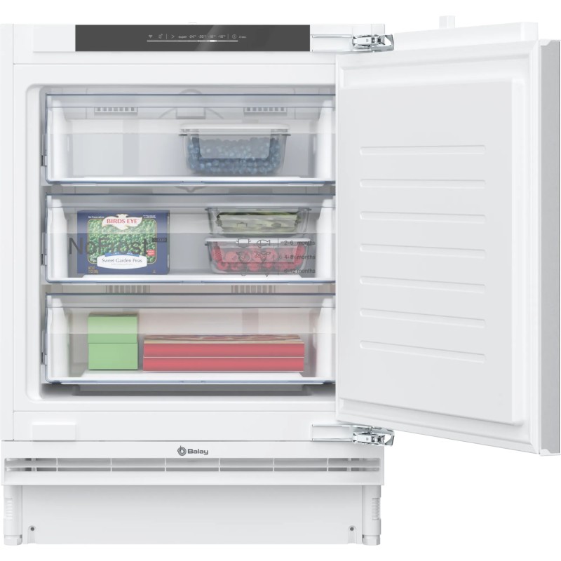 Balay 3GUE033F congelador Arcón congelador Integrado 85 L E Blanco