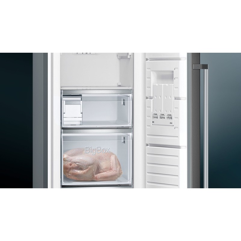 Siemens iQ500 GS36NAXEP congelador Congelador vertical Independiente 242 L E Negro