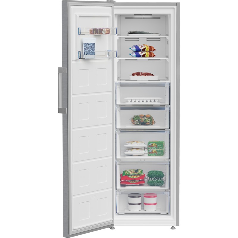 Beko B3RMFNE314XB congelador Congelador vertical Independiente 286 L E Acero inoxidable