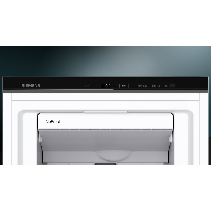 Siemens iQ500 GS36NAWEP congelador Congelador vertical Independiente 242 L E Blanco