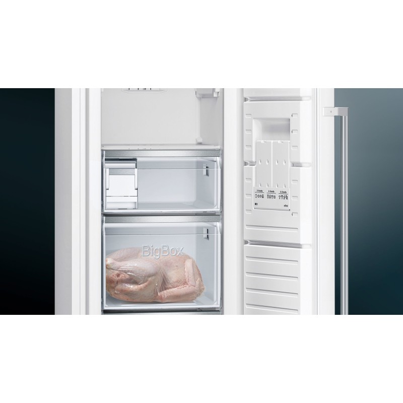 Siemens iQ500 GS36NAWEP congelador Congelador vertical Independiente 242 L E Blanco