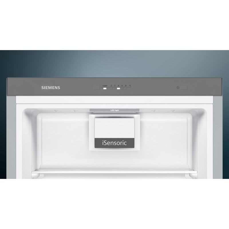Siemens iQ300 KS36VVIEP frigorífico Independiente 346 L E Acero inoxidable