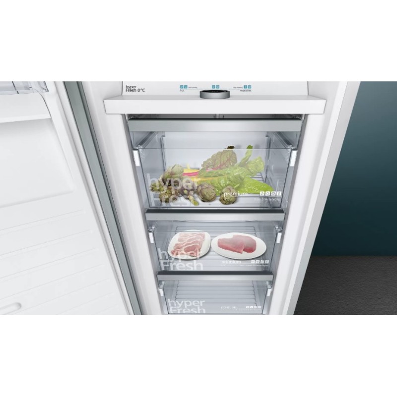 Siemens iQ700 KS36FPIDP frigorífico Independiente 309 L D Acero inoxidable