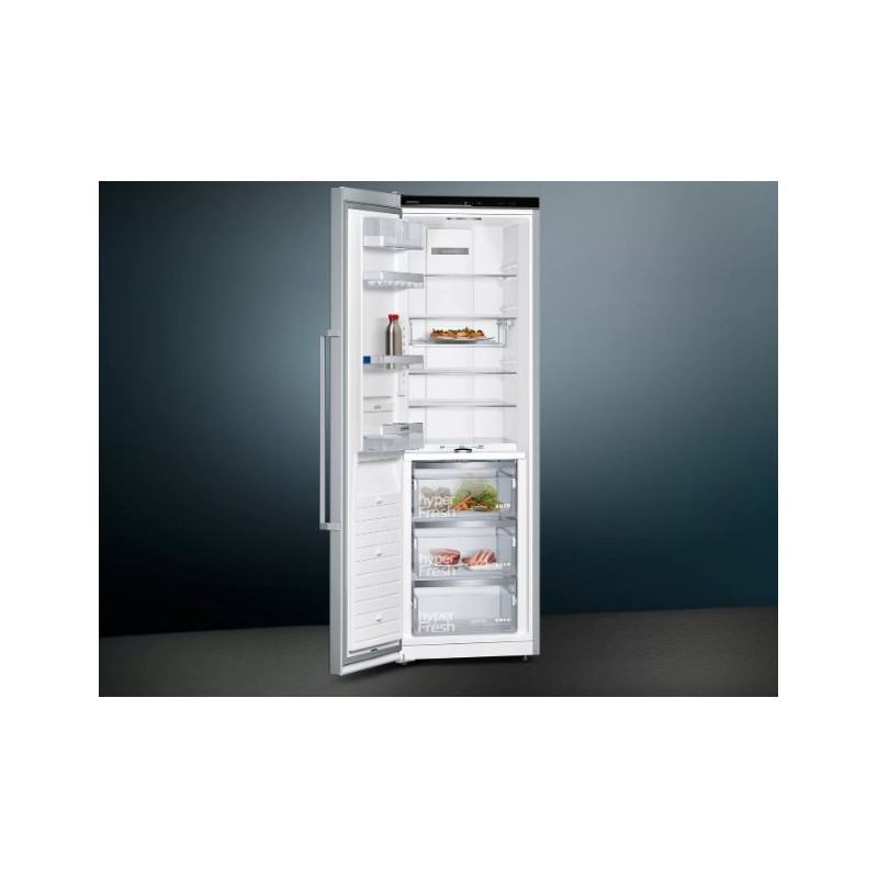 Siemens iQ700 KS36FPIDP frigorífico Independiente 309 L D Acero inoxidable