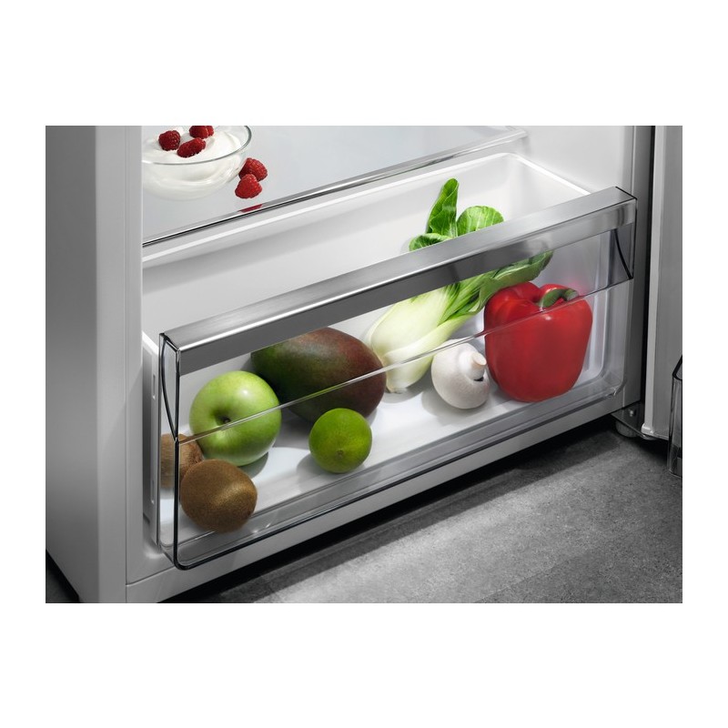 AEG RTB411E1AW nevera combi Independiente 120 L E Blanco