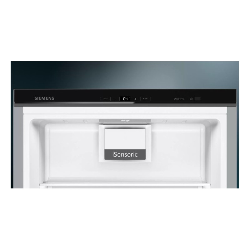 Siemens iQ500 KS36VAIDP frigorífico Independiente 346 L D Acero inoxidable