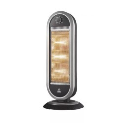 Estufa halógena FM H30, 3 potencias máx. 1200 wati