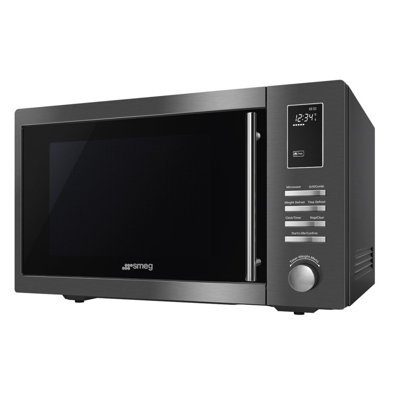 Microondas Smeg MOE25B, con grill, Estét