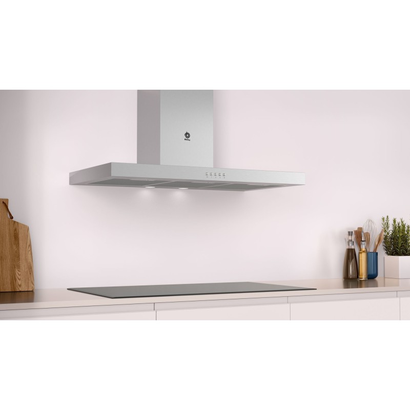 Campana Balay 3BC095MX, Pared rectangula