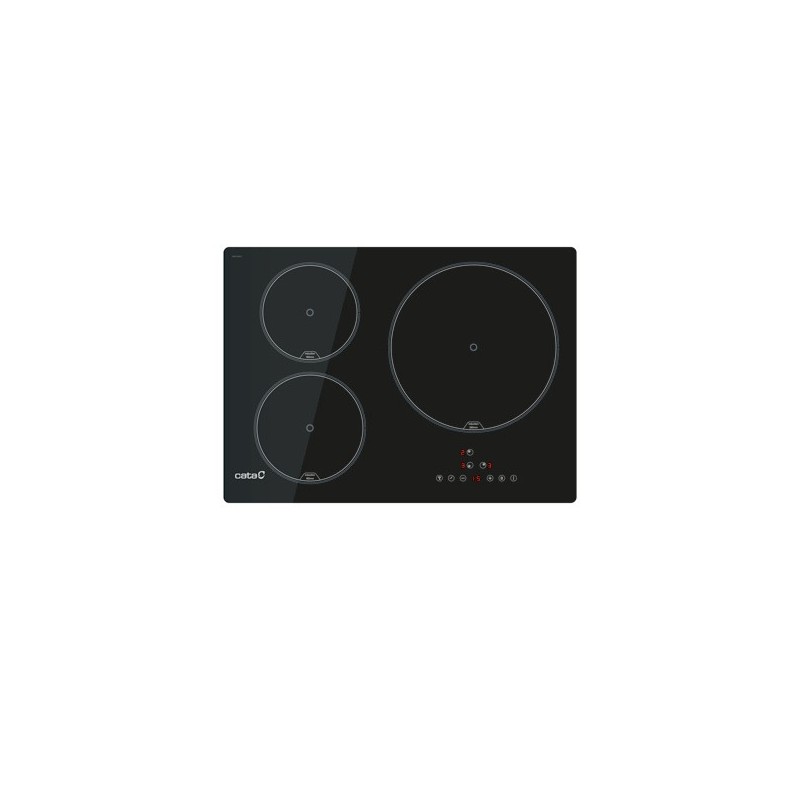 Induccion Cata IB-5003 BK, 3 zonas de co