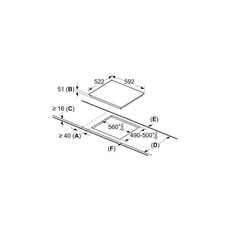 Induccion Balay 3EB864FR, 60 cm., 3 zona