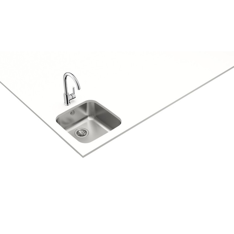 Fregadero Teka BE 40.40 , inox cubeta, 1