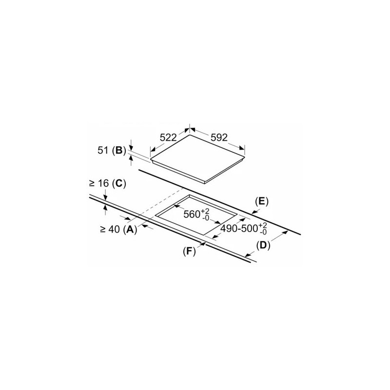 Induccion Bosch PUJ631BB5E, 60 cm., 3 zo