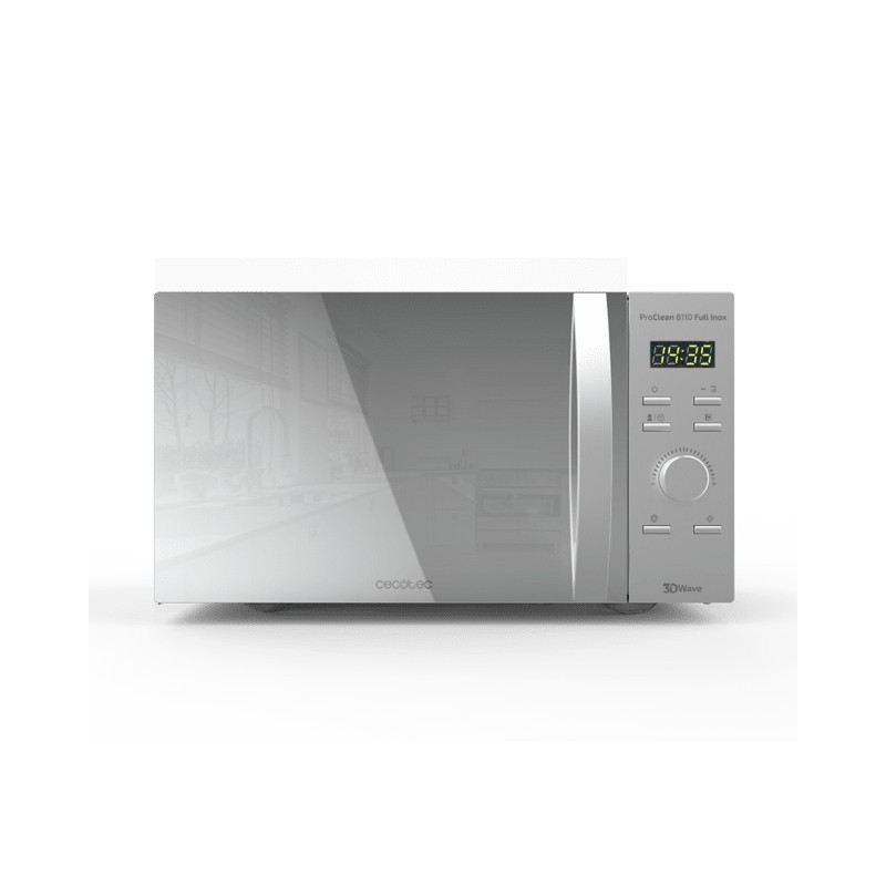 CECOTEC, Microondas 28l con grill ProClean 8110 Fu