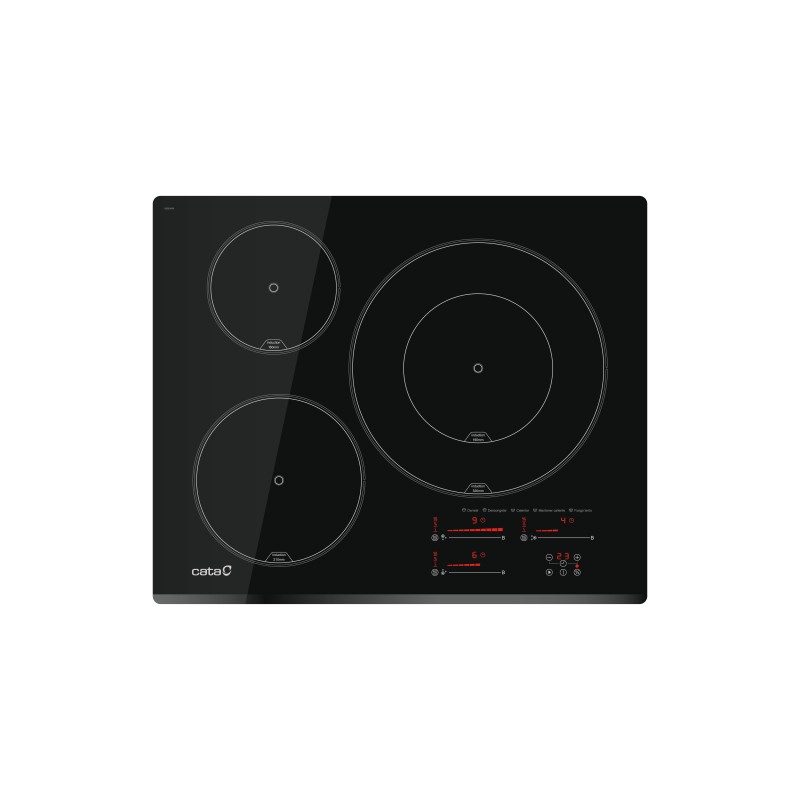 Induccion Cata INSB-6032 BK  A, 3 zonas 