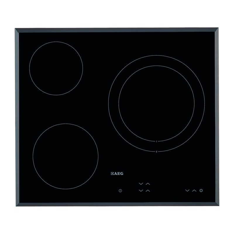 Vitro AEG HK623021FB, 3 zonas  1 zona do