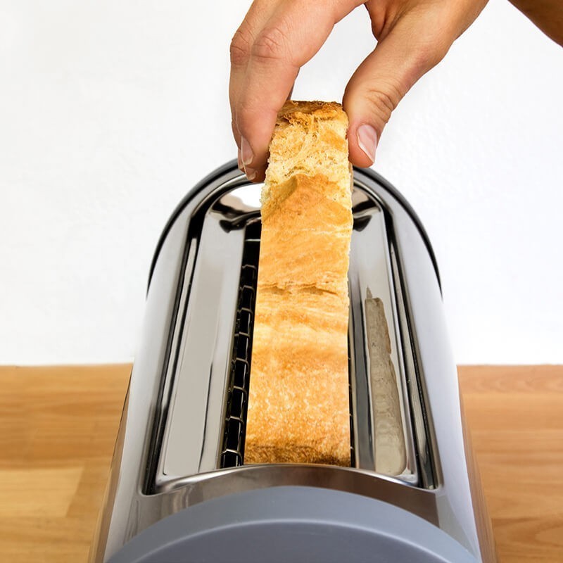 Cecotec, Tostador Steel&taste Inox 1L
