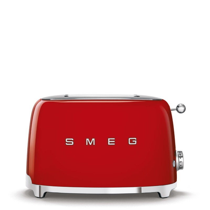 Tostador Smeg TSF01RDEU, 50' Style, Rojo