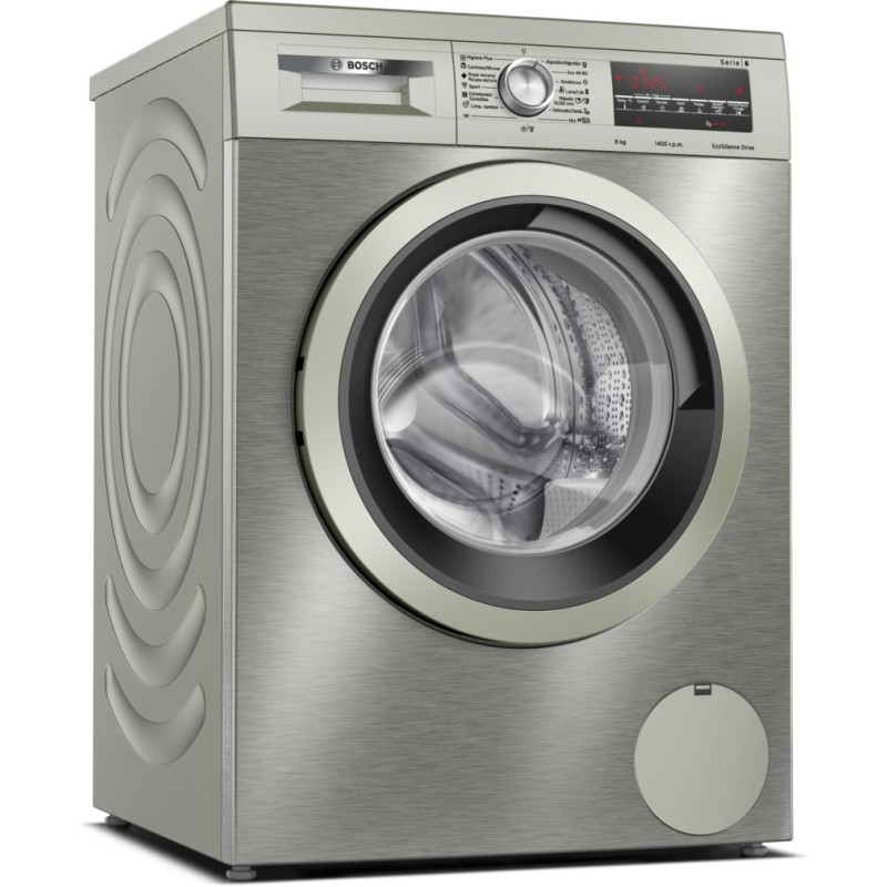 Lavadora Bosch WUU28T8XES, Carga Frontal